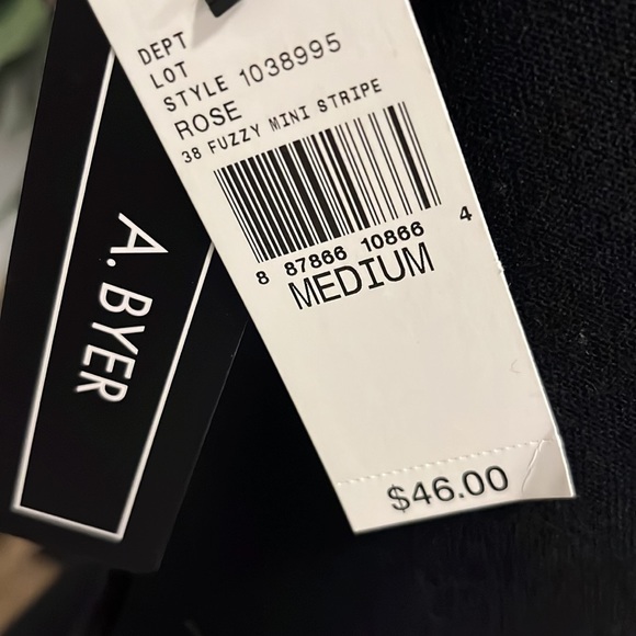 (NWT) A. Byer High Neck Fitted Top - Picture 5 of 5